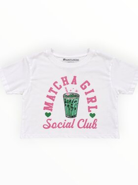 Prince Peter Matcha Social Club Crop Tee
