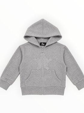 Flowers by Zoe Stud Star Zip Hoodie