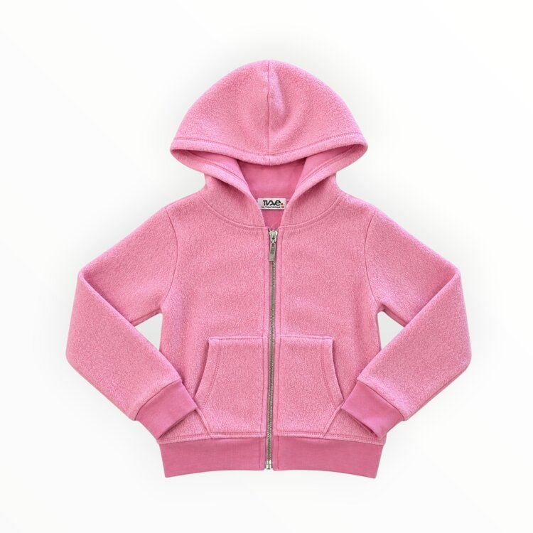 T2 Love Reverse Fleece Zip Hoodie