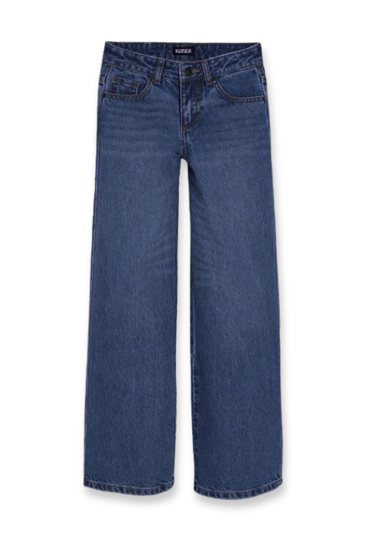 Katie J NYC Chicago Low Rise Wide Leg Jean