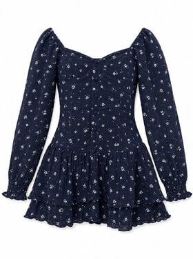 Katie J NYC Soren Floral LS Dress