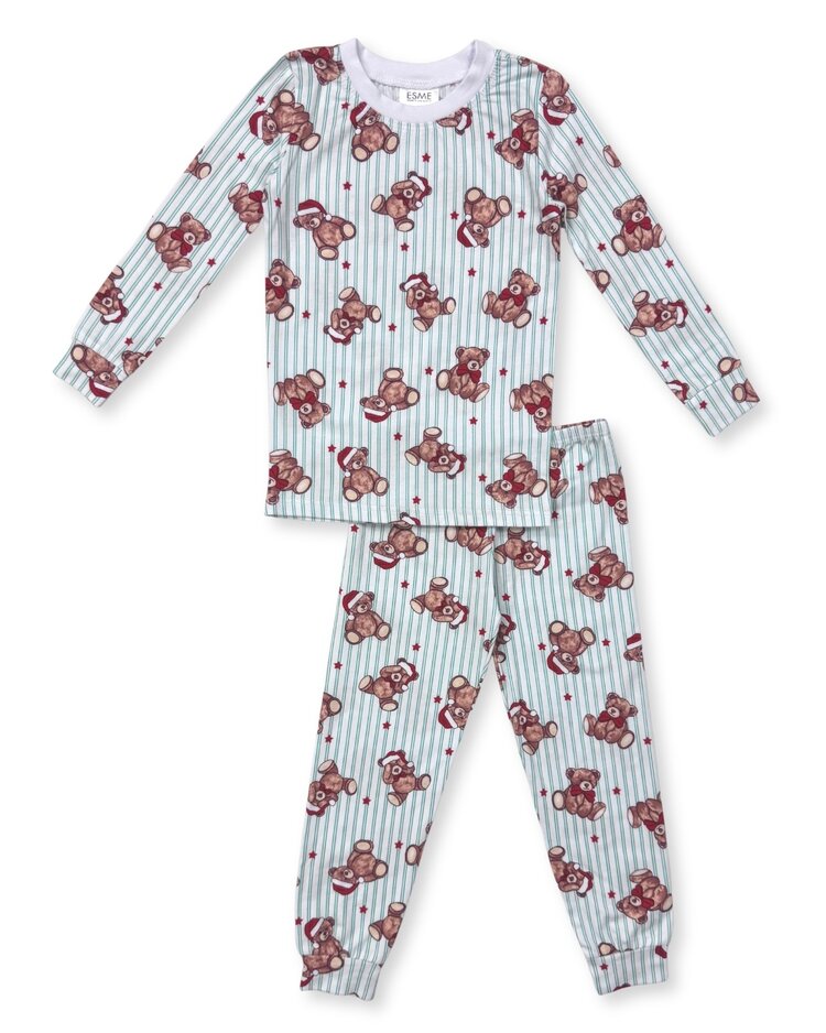 Esme Beary Christmas LS Set
