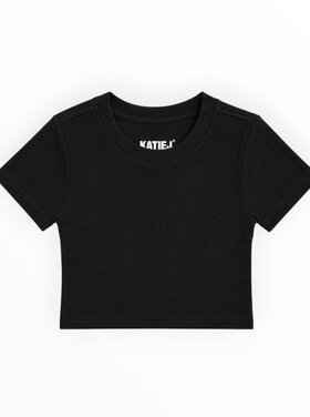 Katie J NYC Livi Ribbed Babydoll Tee