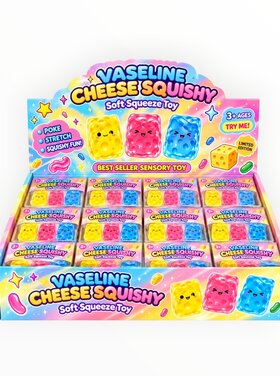 CALAKIDS XO Colored Vaseline Cheese Squishy