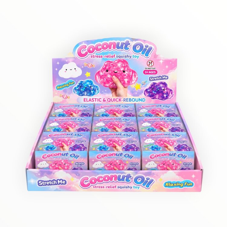 CALAKIDS XO Cloud Coconut Oil Squishy