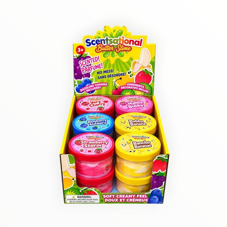 CALAKIDS XO Scented Butter Slime-Fruit Edition