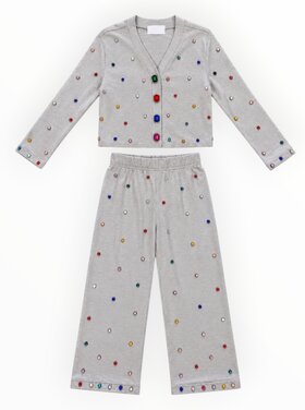 Rockwilde Gemstone Cardigan Pant Set