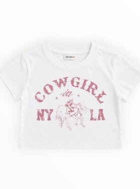 Katie J NYC Vintage Cow Girl Tee
