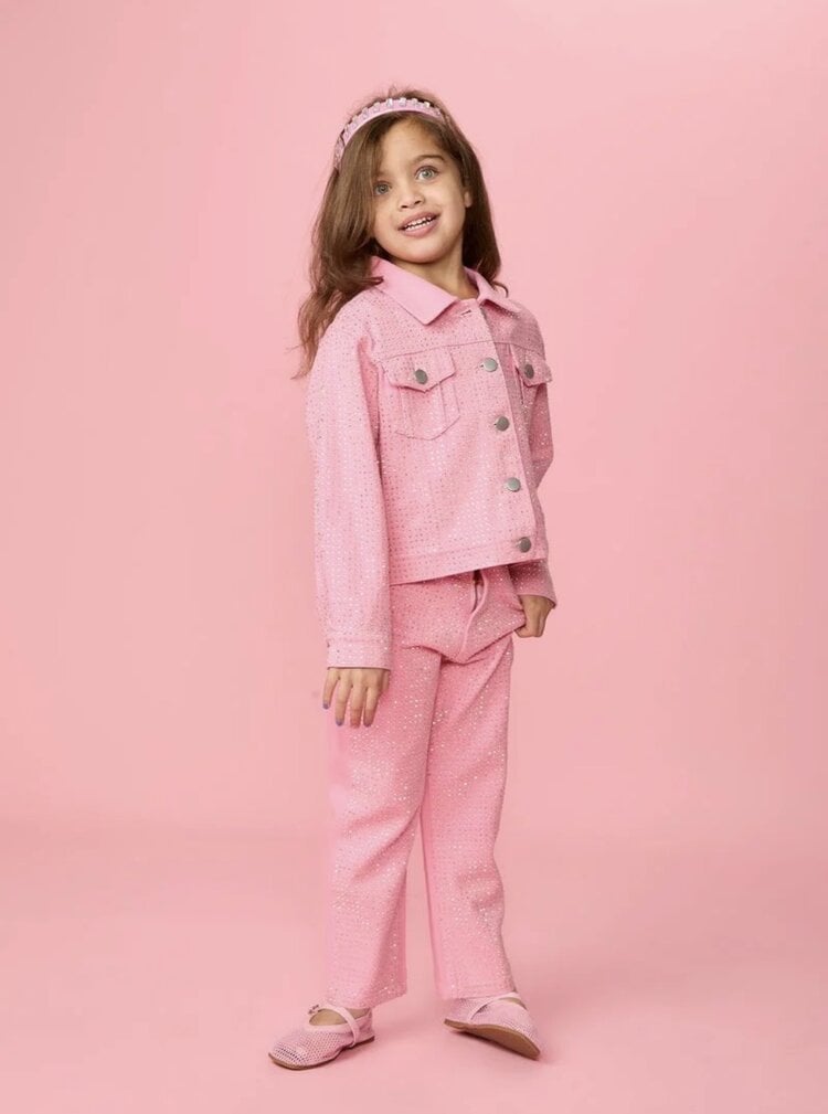 Mini Dreamers Gianna Crystal Denim Jacket
