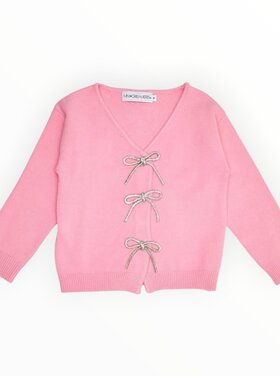Mini Dreamers Shaylee Crystal Bow Cardigan