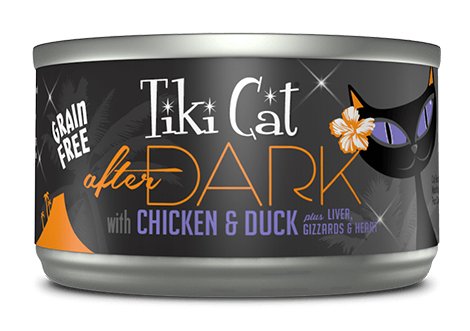 Tiki Cat Tiki Cat After Dark Chicken Duck 2.8oz