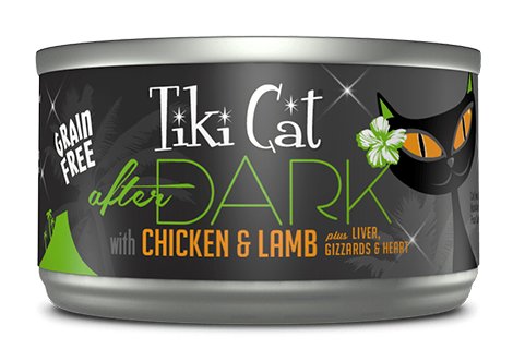 Tiki Cat Tiki Cat After Dark Chicken Lamb 2.8oz