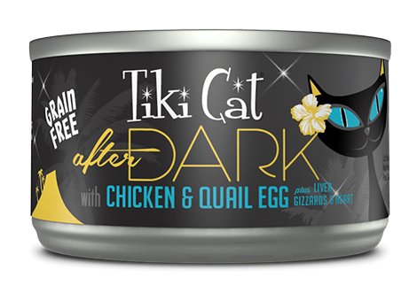 Tiki Cat Tiki Cat After Dark Chicken & Quail Egg 2.8oz