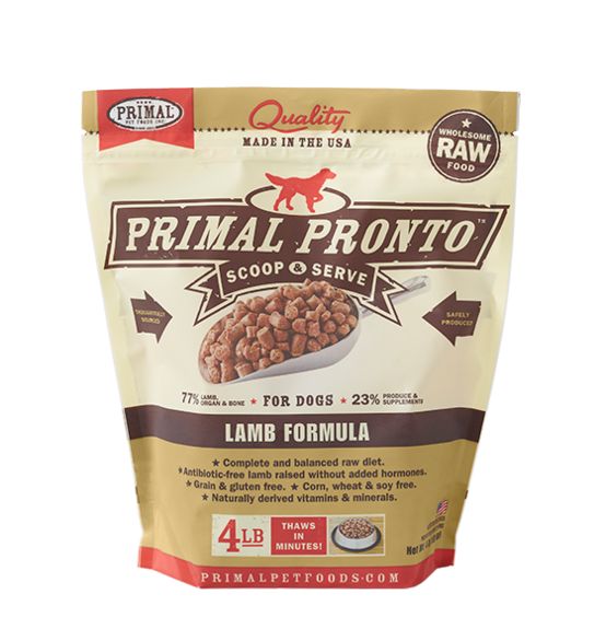 Primal Primal Dog Raw Lamb