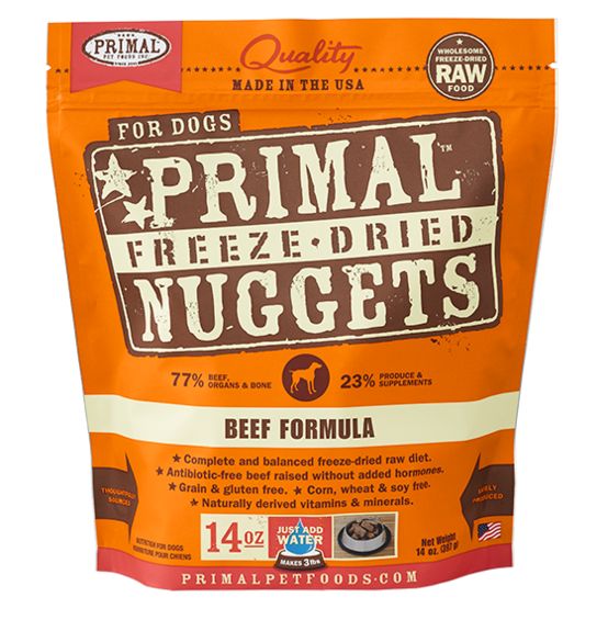 Primal Primal Dog Freeze Dried Beef Nuggets