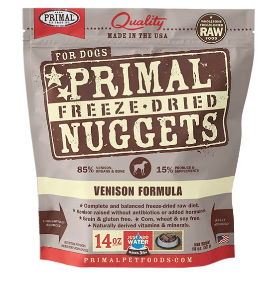 Primal Primal Dog Freeze Dried Venison Nuggets