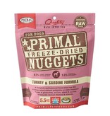 Primal Primal Dog Freeze Dried Turkey Sardine Nuggets