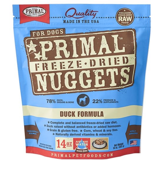 Primal Primal Dog Freeze Dried Duck Nuggets