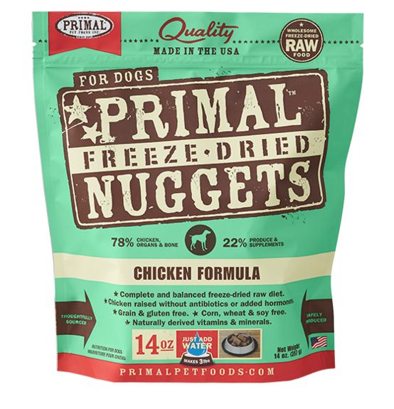 Primal Primal Dog Freeze Dried Chicken Nuggets