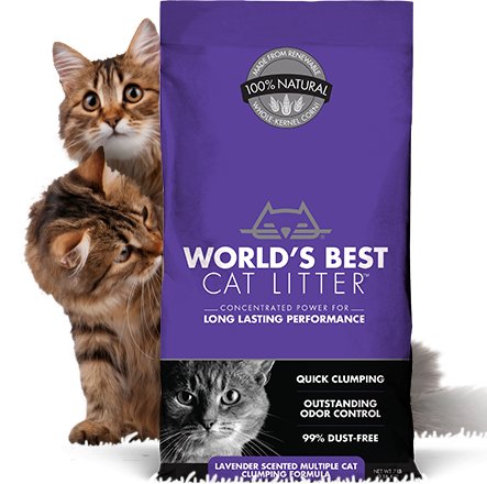 World's Best World's Best Scented Litter Purple