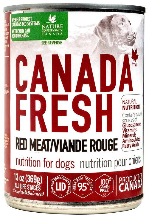 Petkind Canada Fresh Dog Can Red Meat 369g