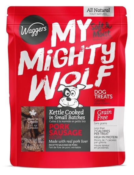 Waggers My Mighty Wolf Pork Dog Treat