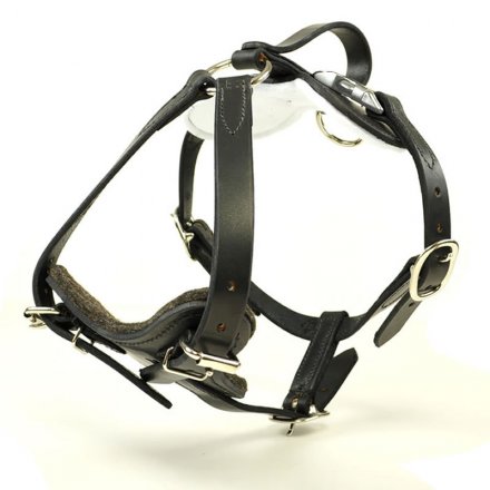 Redline K9 Leather Protection Harness