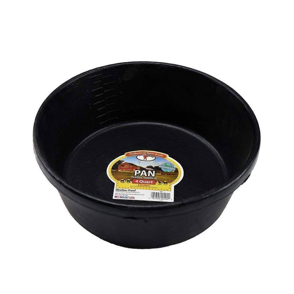 Little Giant Rubber Feeder Dish 4qt