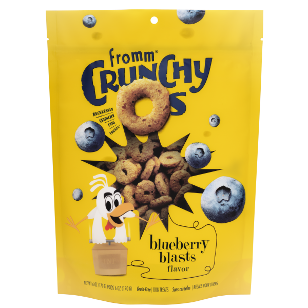 Fromm Fromm Crunchy O's Grain Free Blueberry 6oz