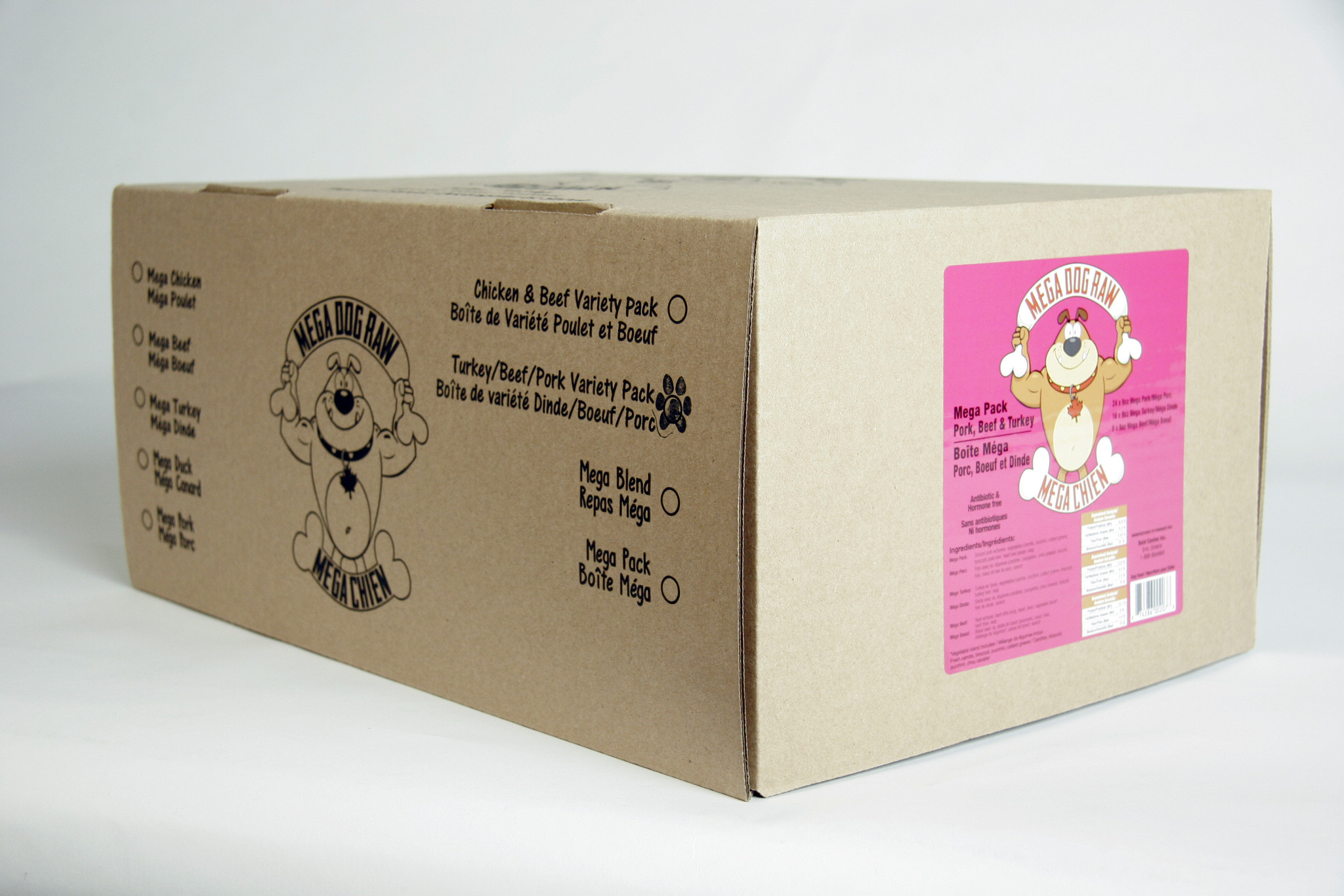 Mega Dog Variety Pack Chicken Free 24lb Calgary, AB Especially 4 Pets