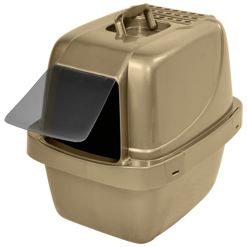 Vanness Enclosed Litter Pan Large