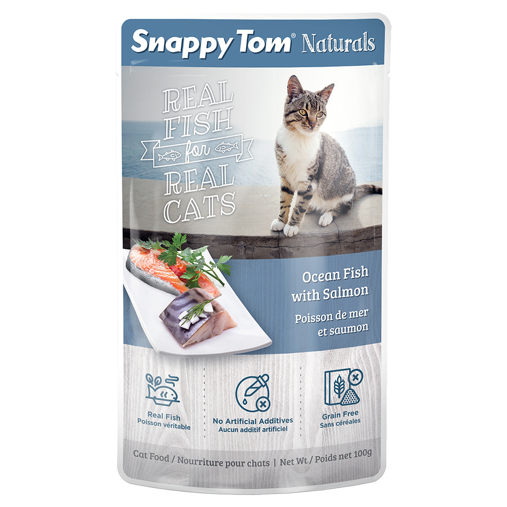 Snappy Tom Snappy Tom Ocean Fish with Salmon 100g