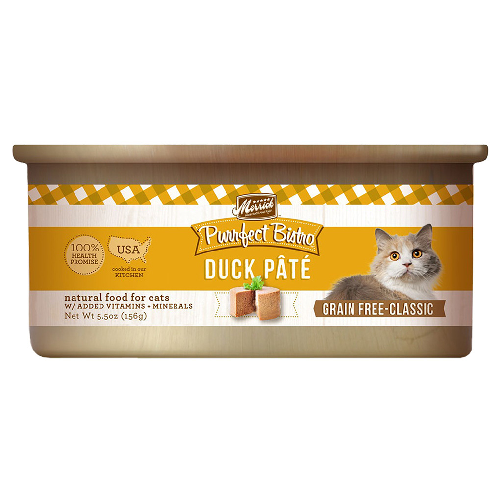 Merrick Merrick Purrfect Bistro Duck Pate 5.5oz