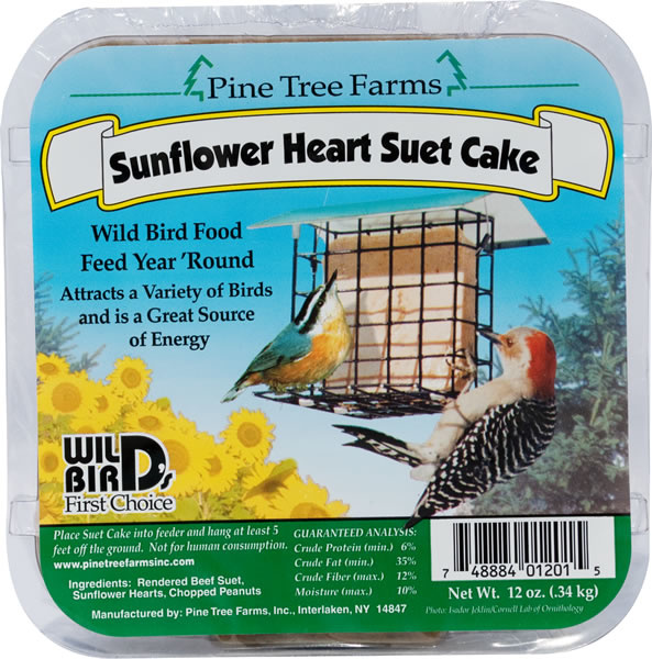 Pine Tree Sunflower Suet 340g