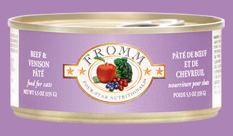 Fromm Fromm Cat Can Beef & Venison Pate 5.5oz