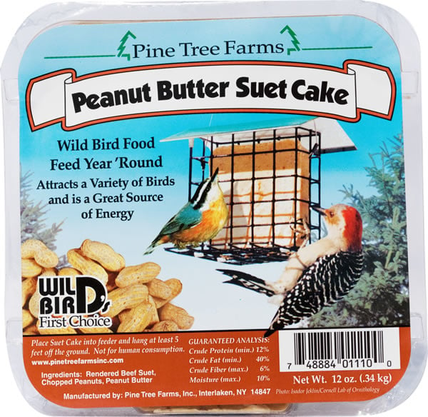 Pine Tree Peanut Butter Suet 340g