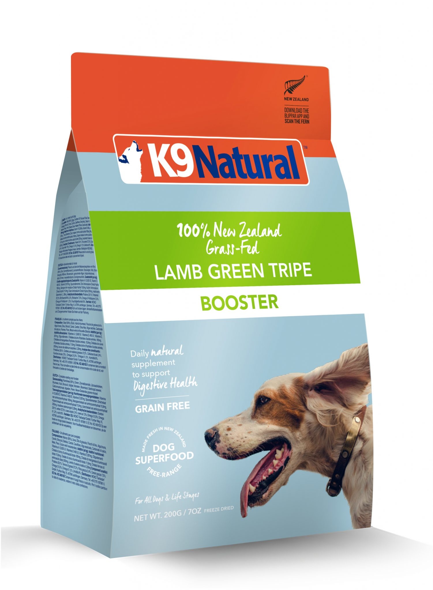 K9 Natural Lamb Green Tripe Booster