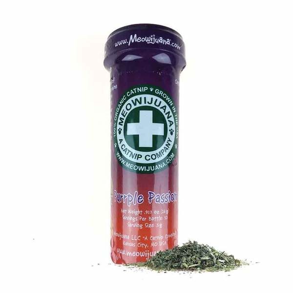 Meowijuana Purple Passion Catnip w/ Silvervine