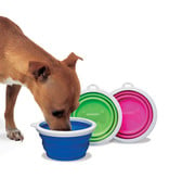 Petmate Silicone Travel Bowl 3 Cups