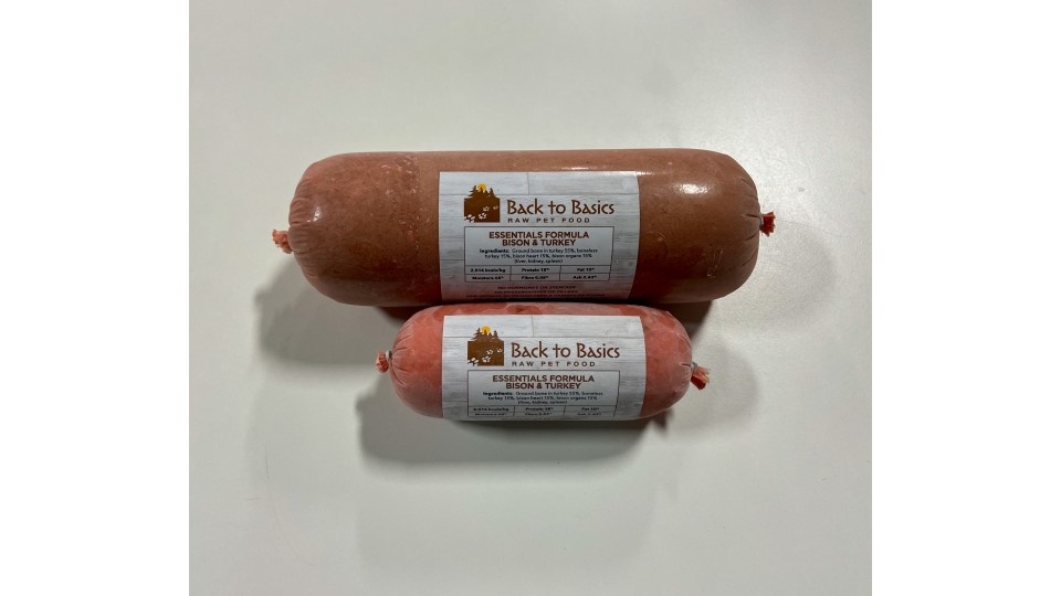 Back to basics hot sale raw dog food