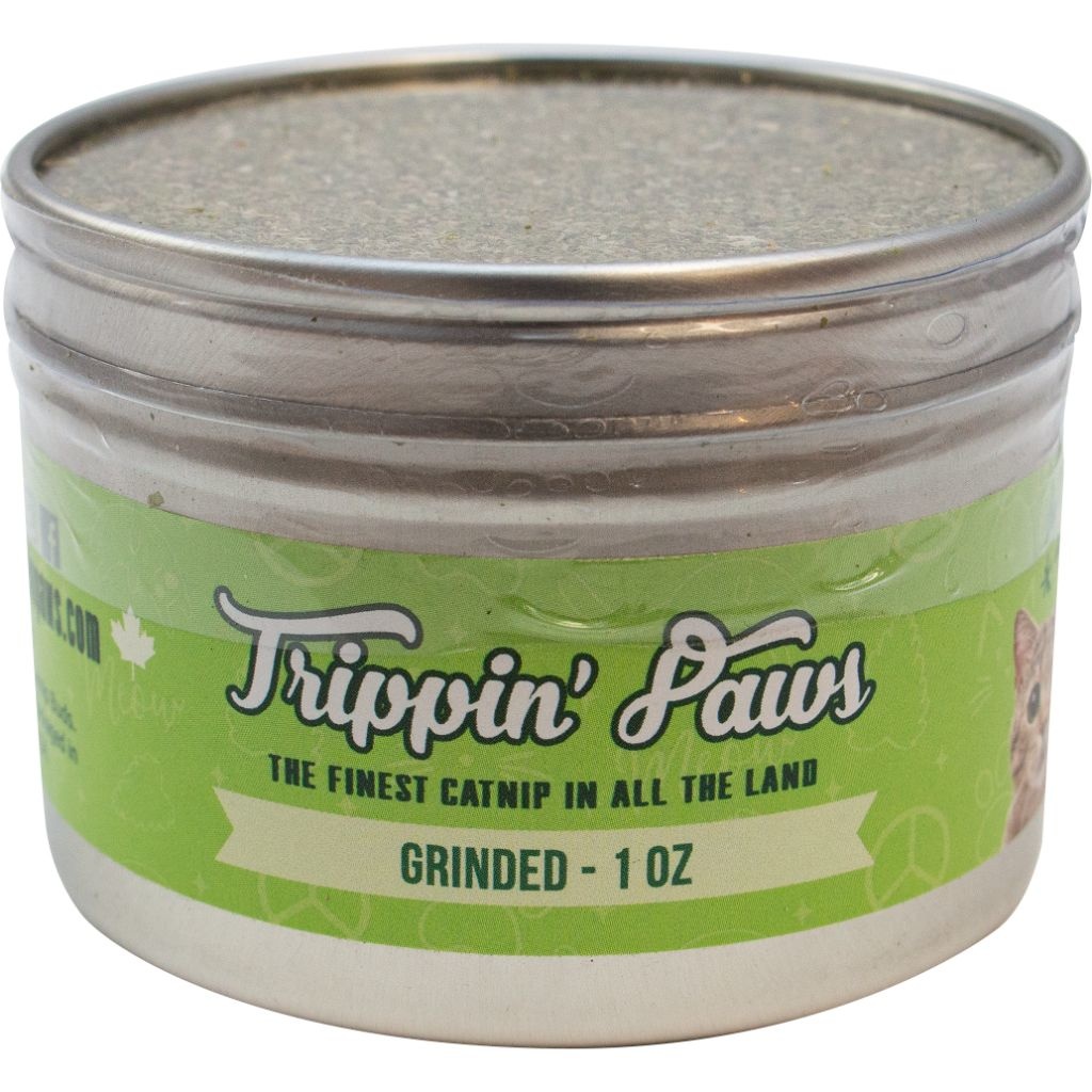 Trippin Paws Grinded Tin Catnip 1oz