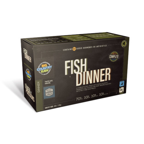 Big Country Raw BCR Fish Dinner 4lb