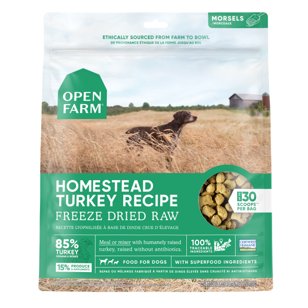 Open Farm Open Farm Freeze Dried Raw Turkey Morsels