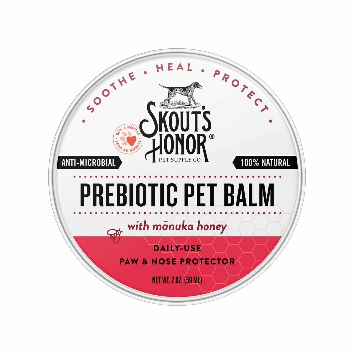 Skout's Honor Probiotic Paw & Nose Balm 2oz