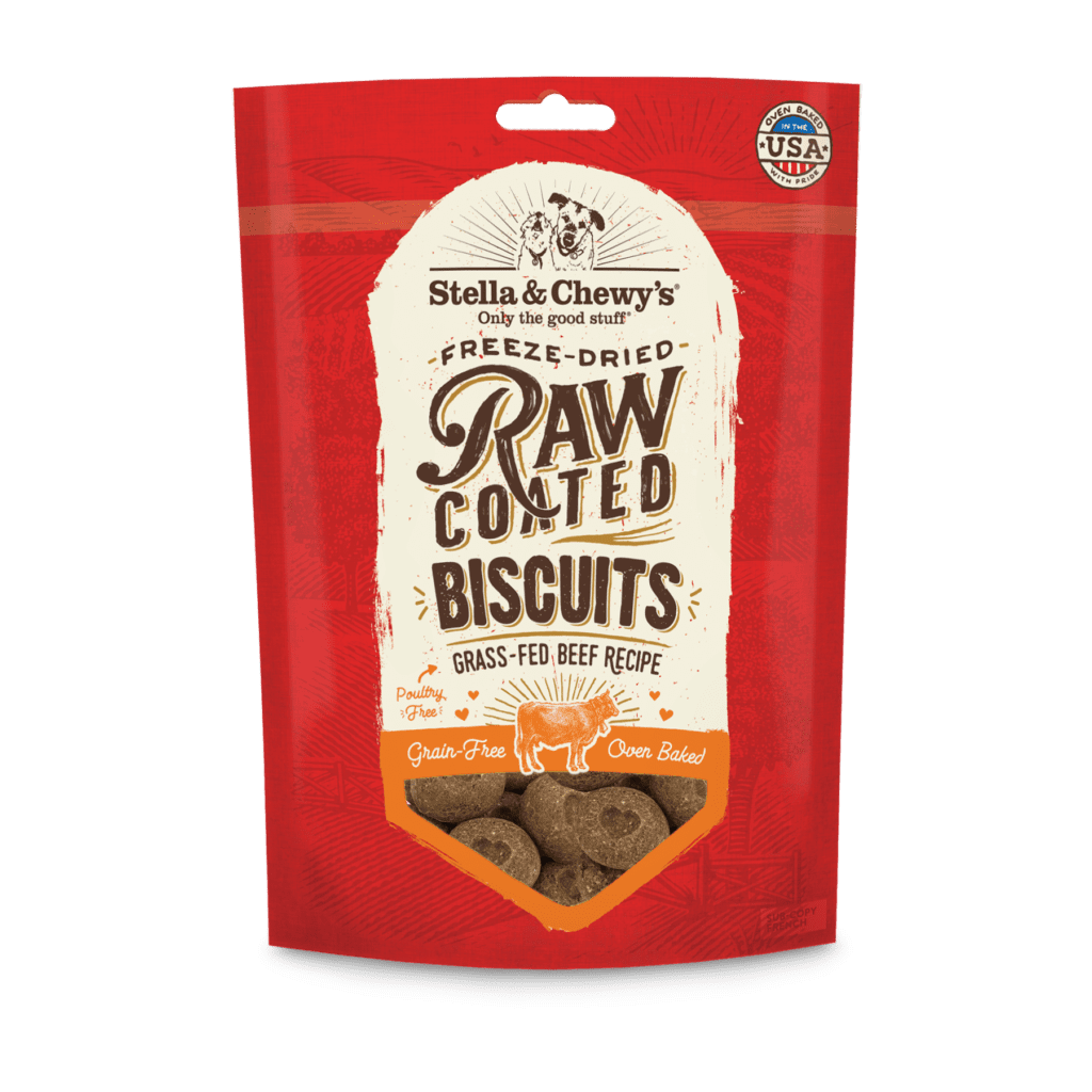 Stella & Chewys Stella & Chewys Raw Coated Biscuits 9oz