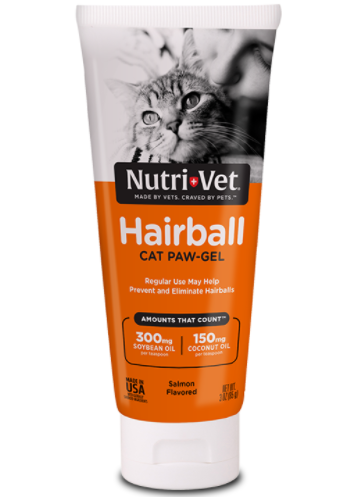 Nutri Vet Nutri Vet Hairball Paw Gel Salmon 3oz