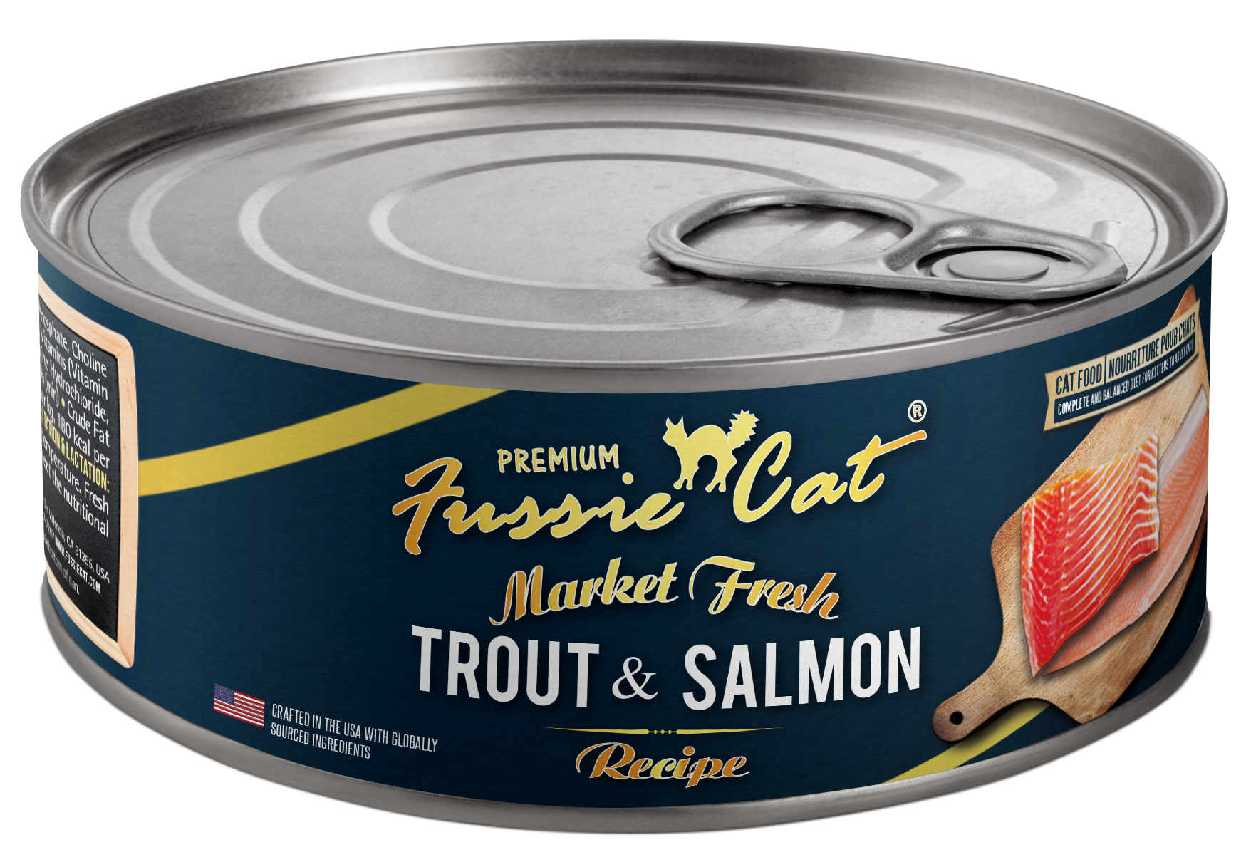 Fussie Cat Fussie Cat Trout & Salmon 5.5oz