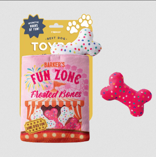 Fringe Funzone Bones Hide & Seek Plush Toy