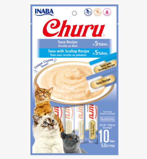 Inaba Inaba Churu Puree Tuna Variety Pack
