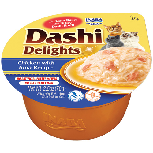 Inaba Dashi Delights Chicken with Tuna 2.5oz